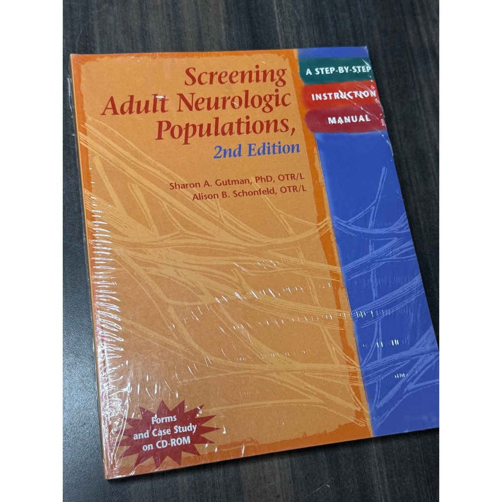 Screening Adult Neurologic Populations 2nd Ed Gutman Schonfeld AOTA Manual